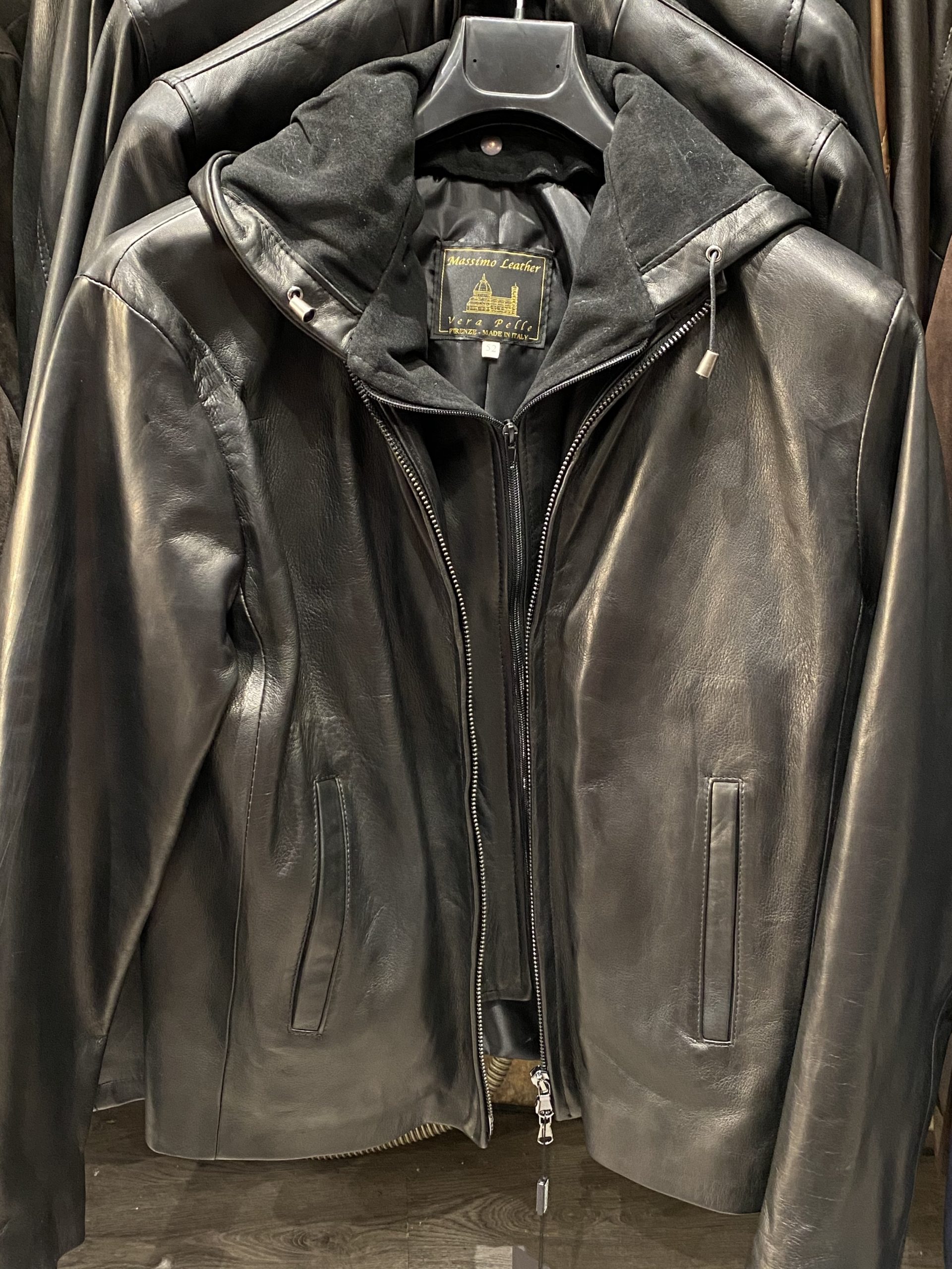 Leather Coats and Jackets in Florence in Italy - Layden Collette